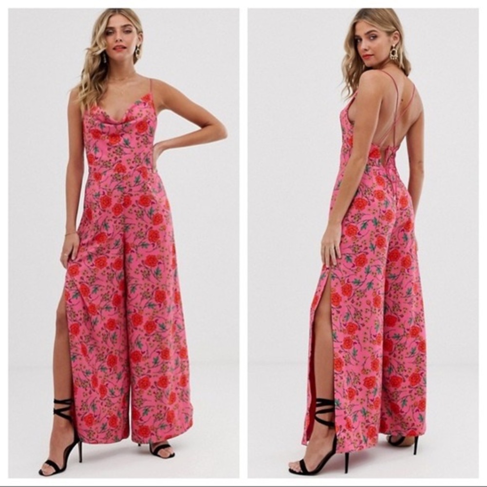 Finders Keepers Hana Floral Jumpsuit - WORN ONCE! - Picture 4 of 7